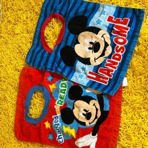 Baby Mickey Mouse bibs